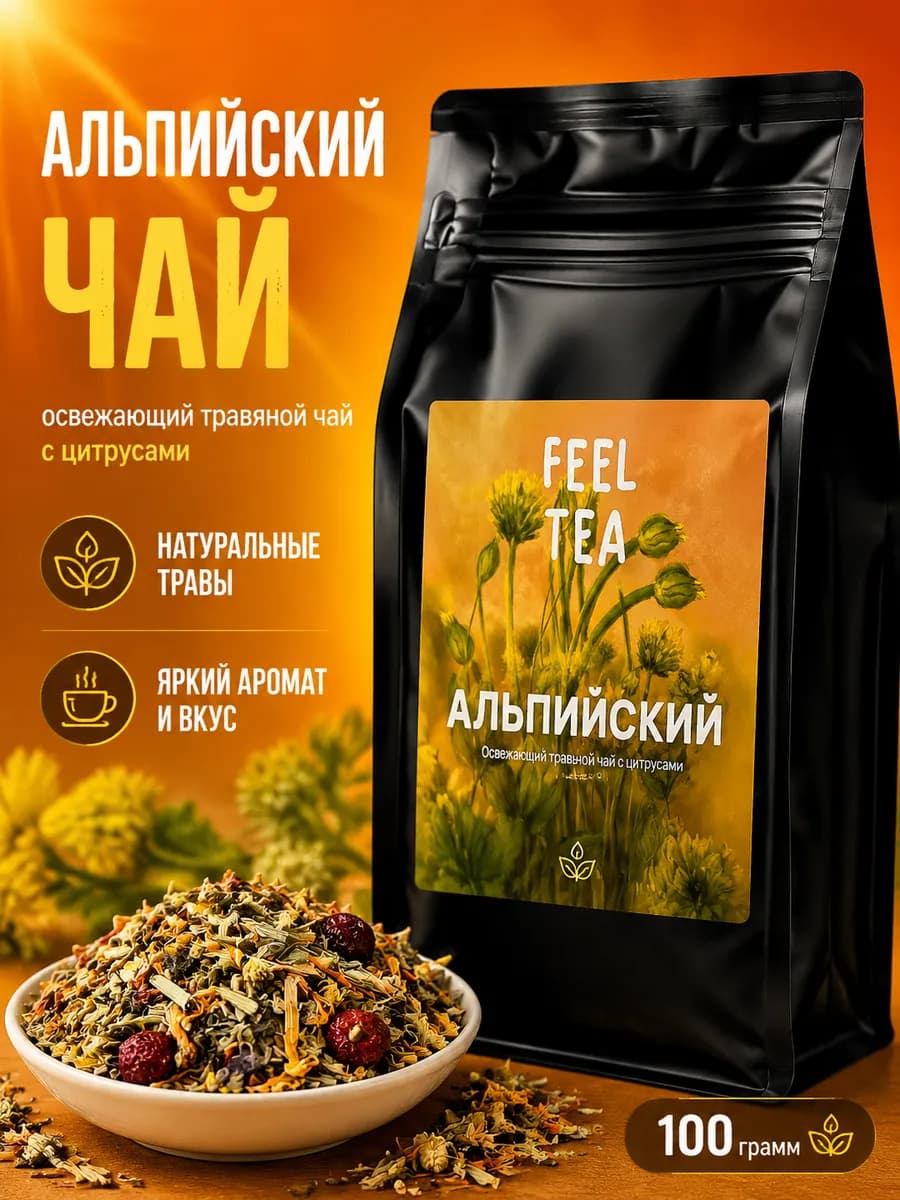 Чай травяной Альпийский 100 г