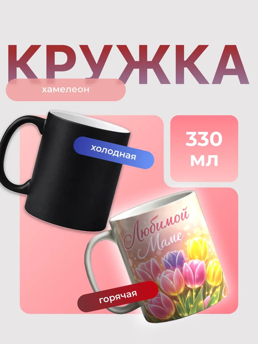 Кружка подарок на 8 марта Маме