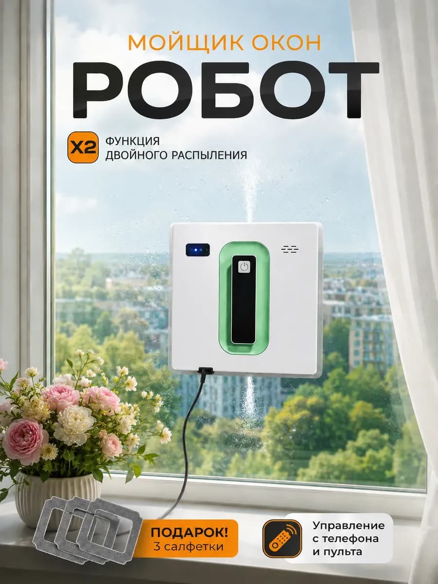 Робот мойщик окон мощный