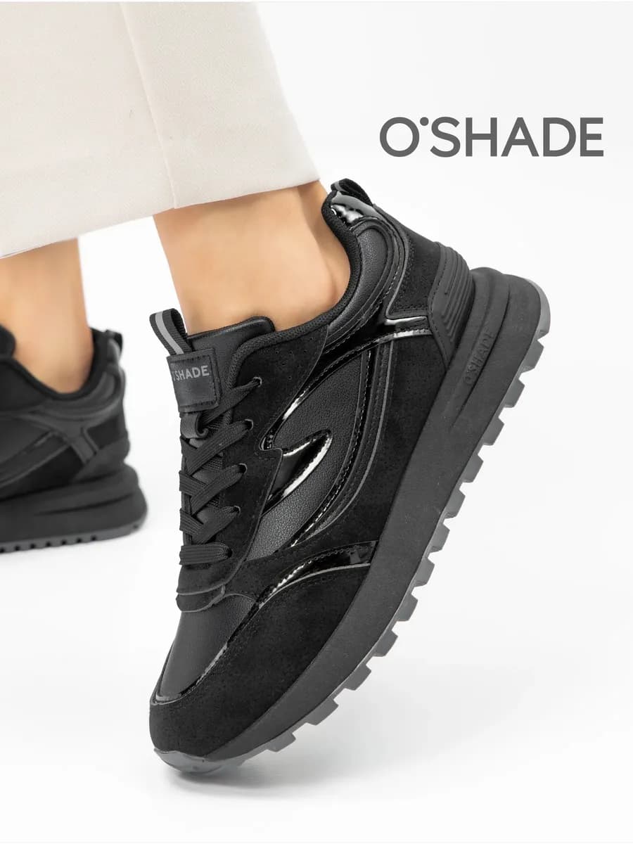 O'SHADE Кроссовки черные женские