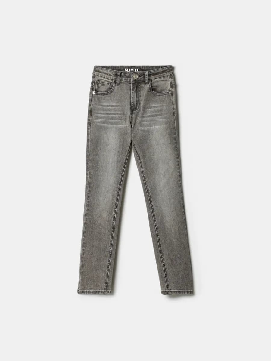 Джинсы Slim fit облегающие узкие