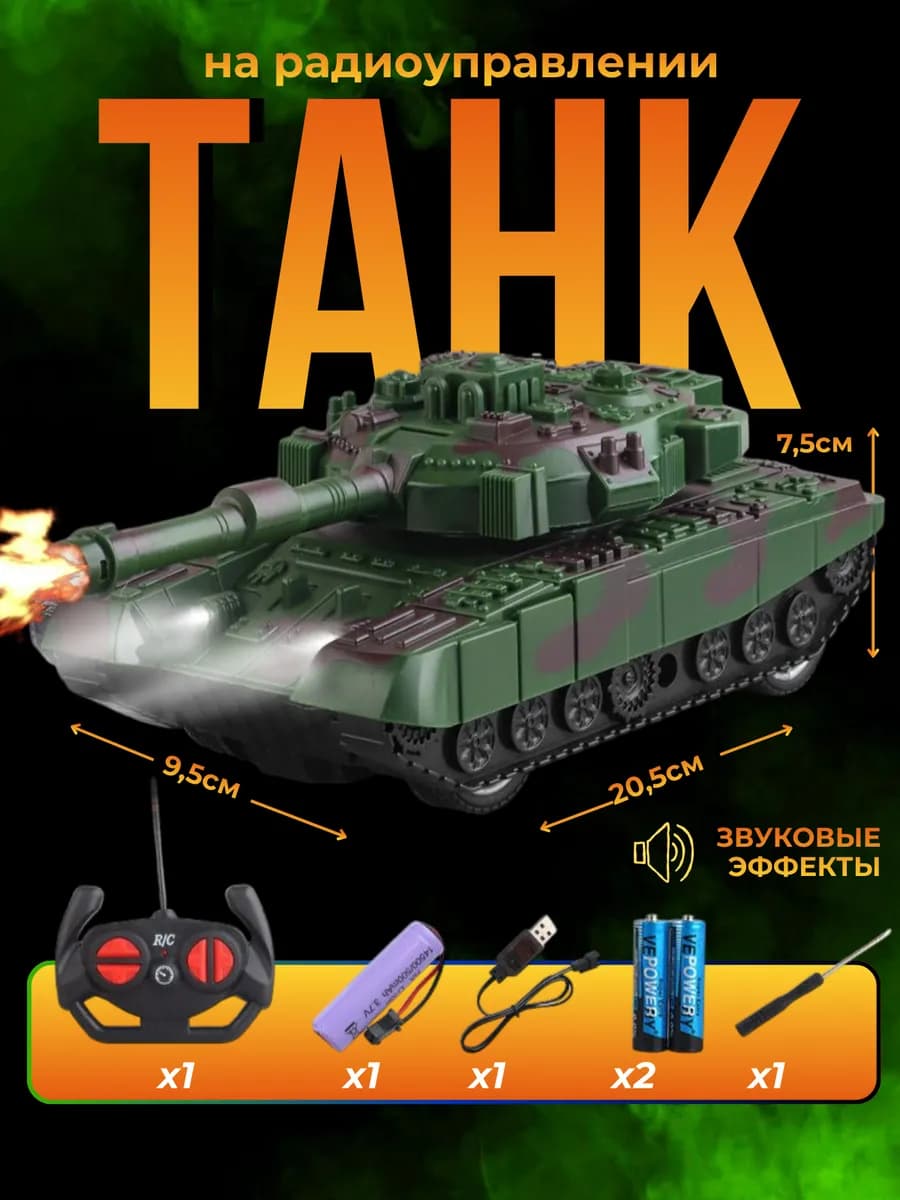Танк на пульте управления