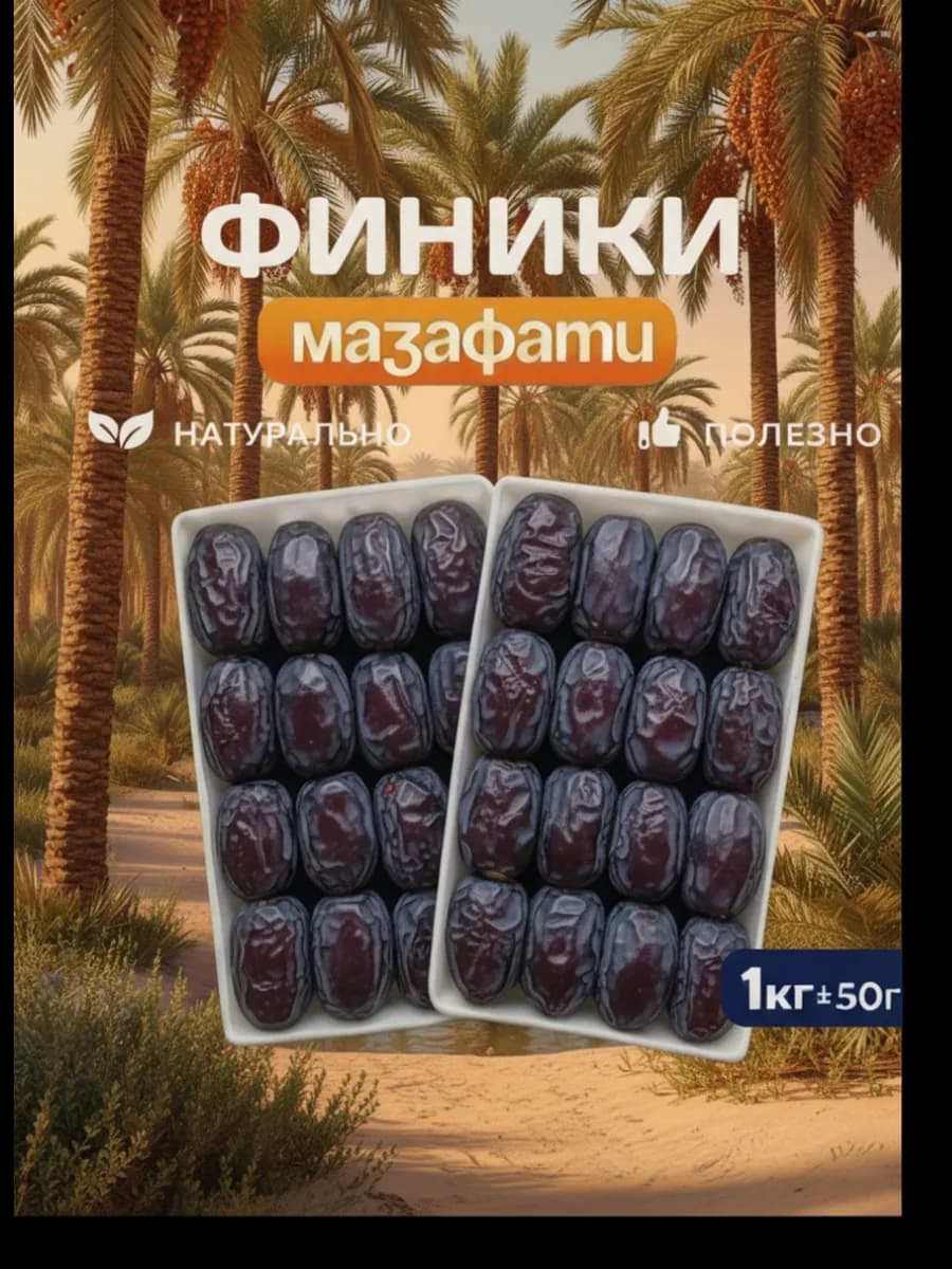 Финики мазафати 1кг