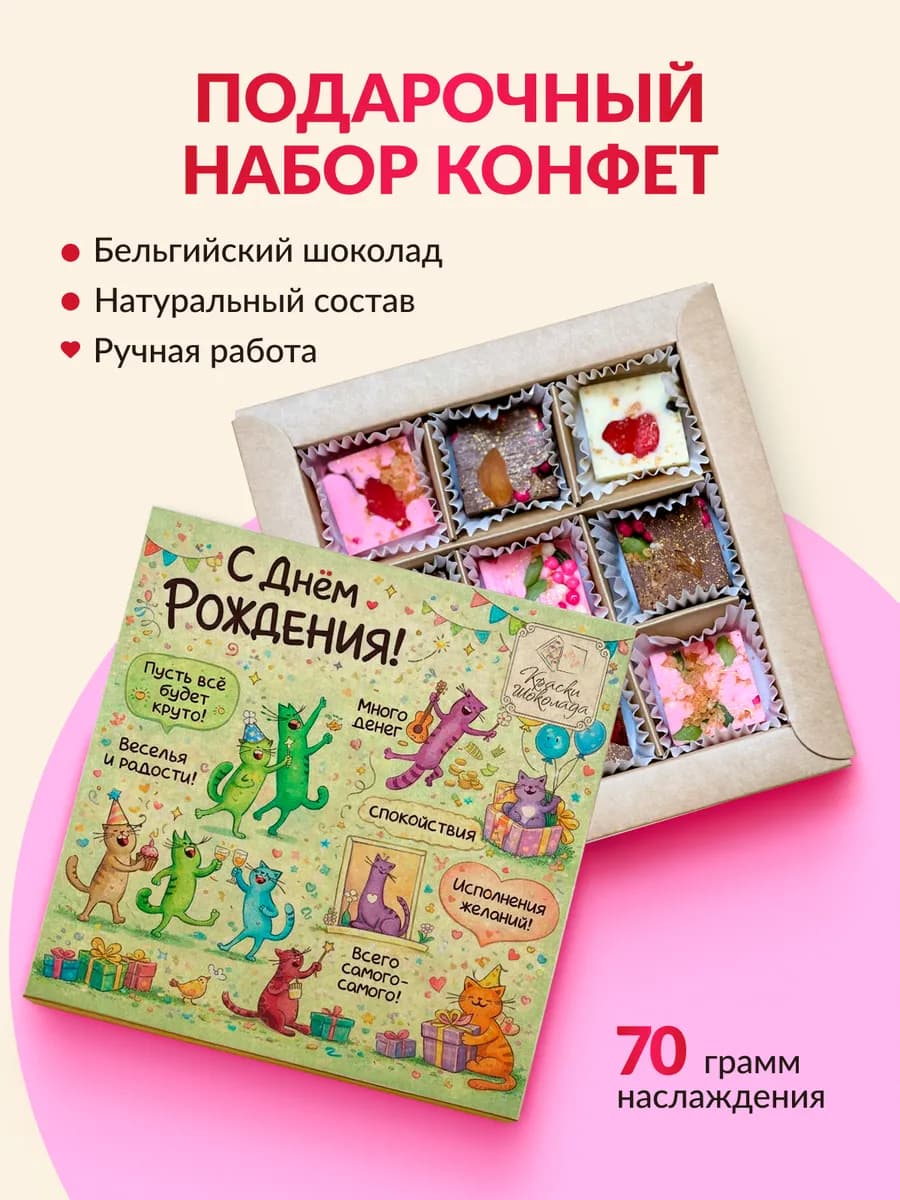 Подарочный набор сладостей Шоколадные конфеты с приколом