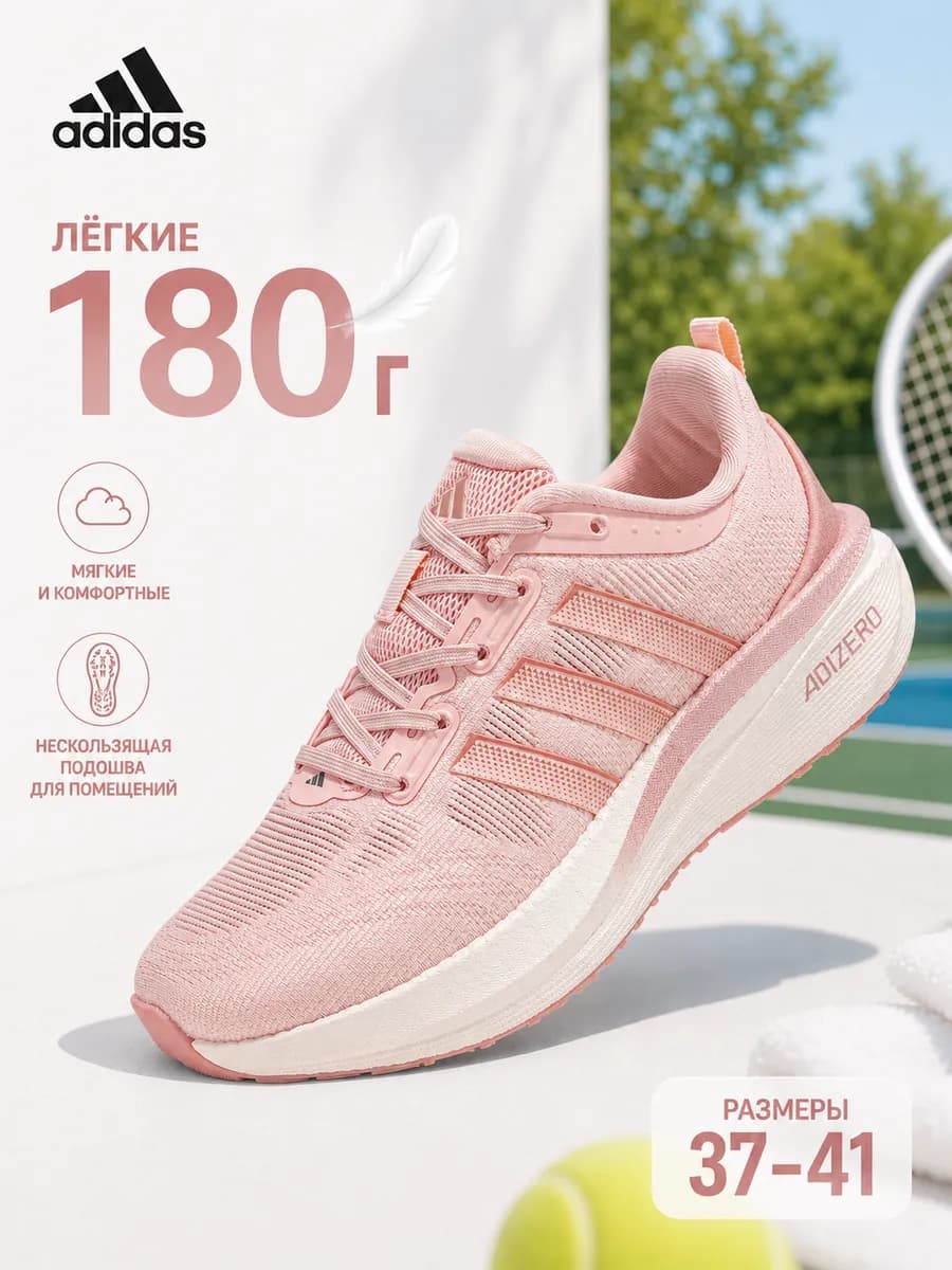 Кроссовки Adidas летние спортивные для бега