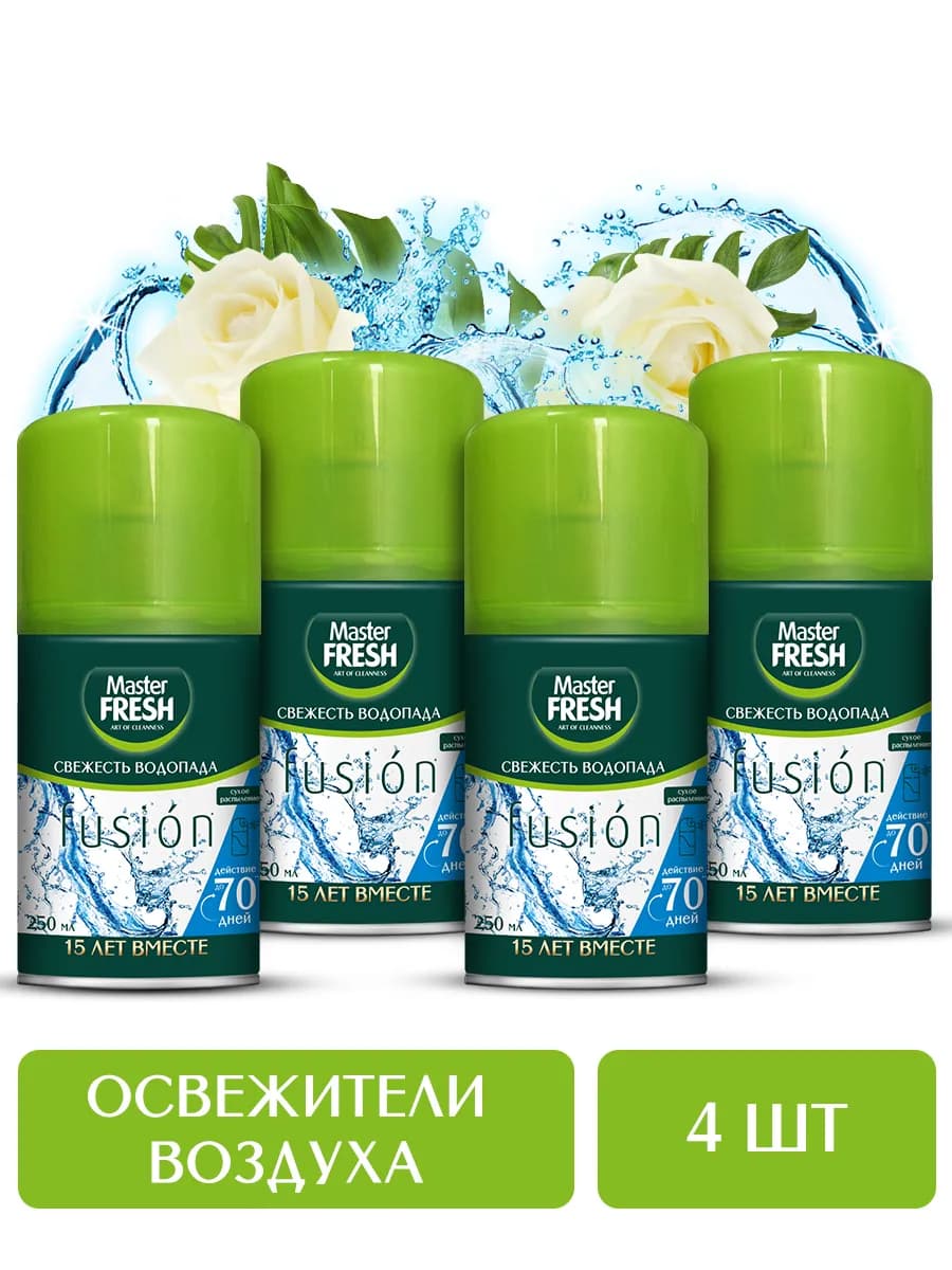 Набор освежителей воздуха Свежесть водопада, 4*250