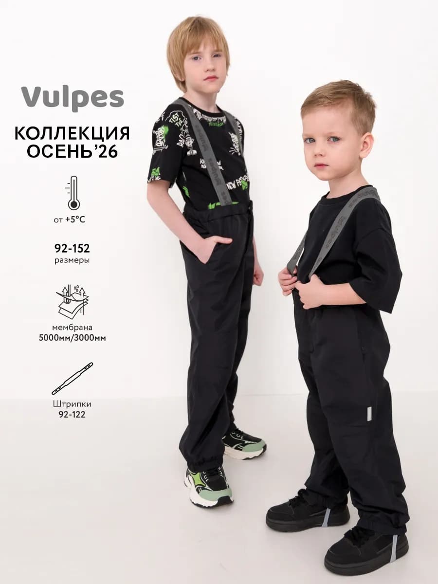 Брюки мембранные, полукомбинезон без утеплителя