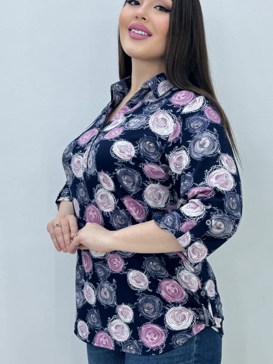 Блузка женская больших размеров