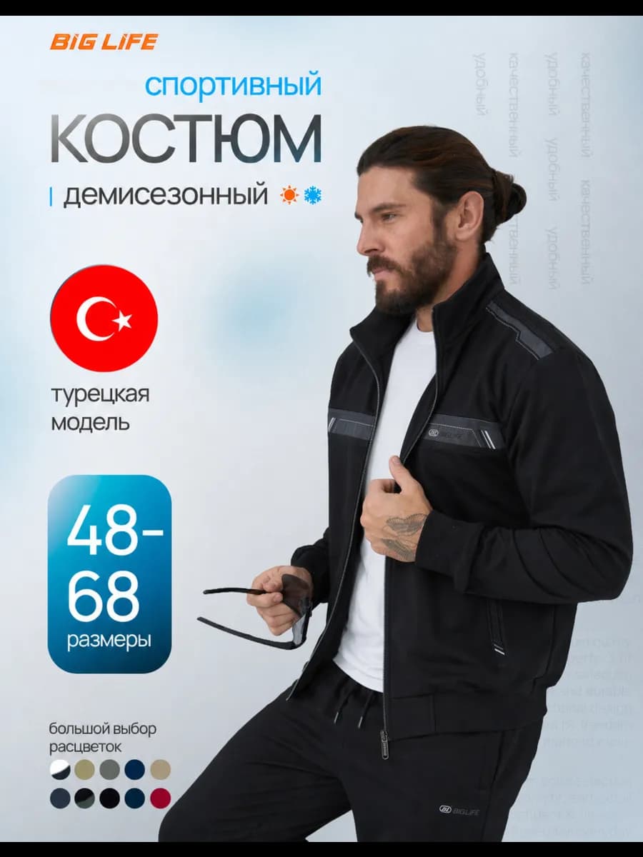 Спортивный костюм на молнии