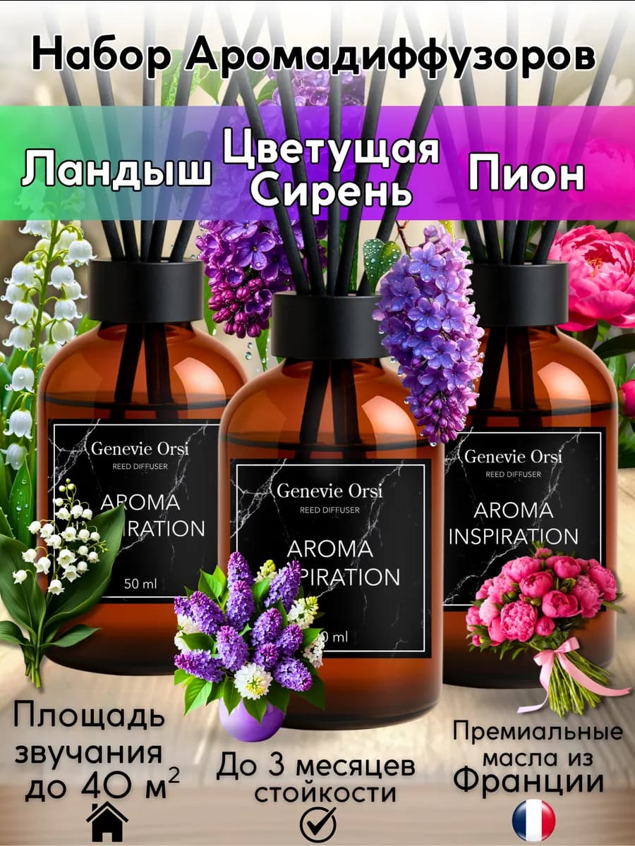 Диффузор для дома с палочками ароматизатор набор