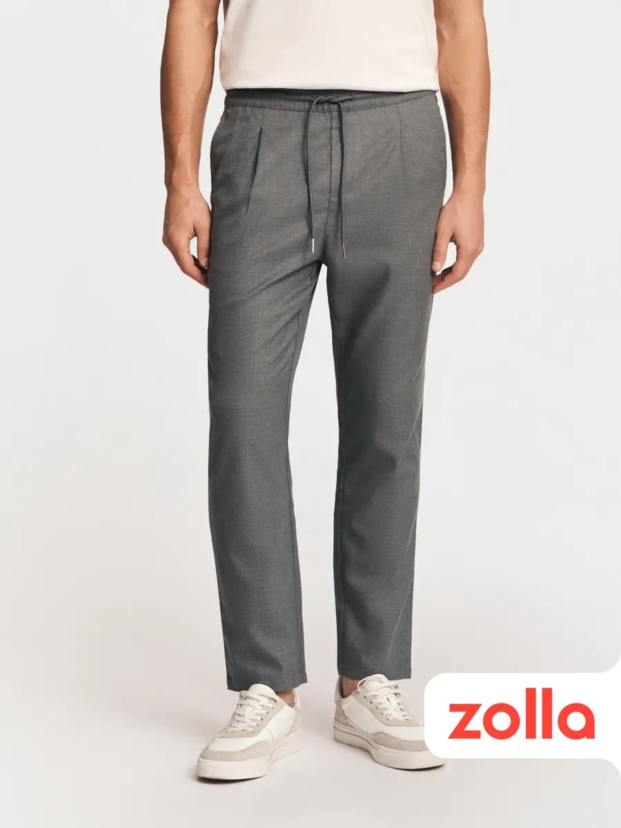 Мужские брюки Tapered на резинке