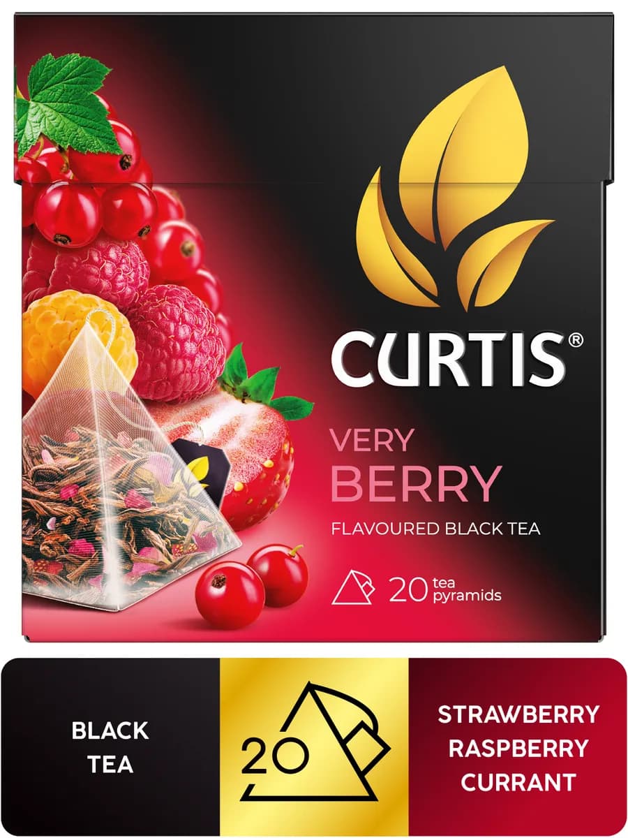 Чай черный "Very Berry" 20 пирамидок