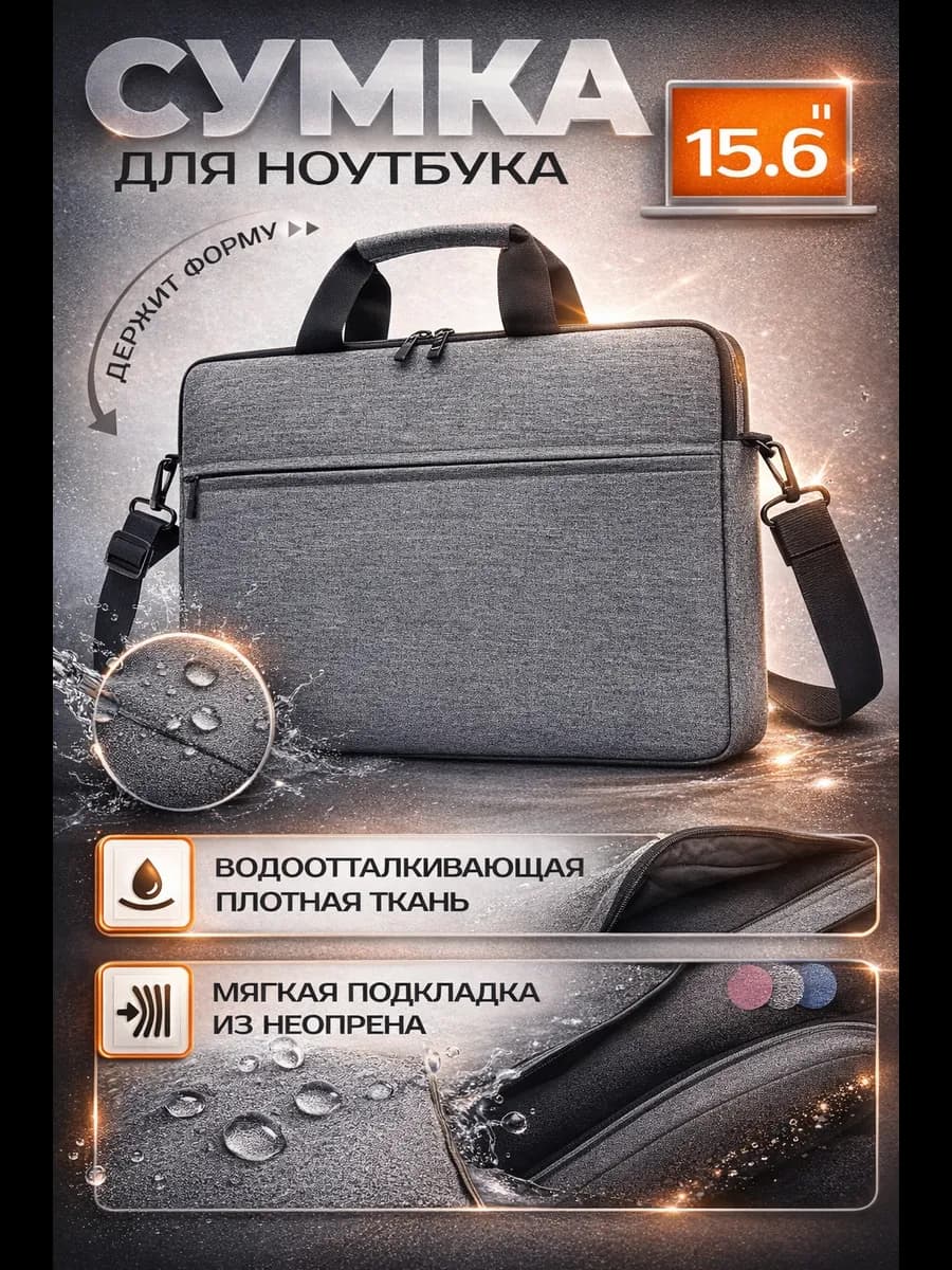 Сумка для ноутбука 15.6 дюймов