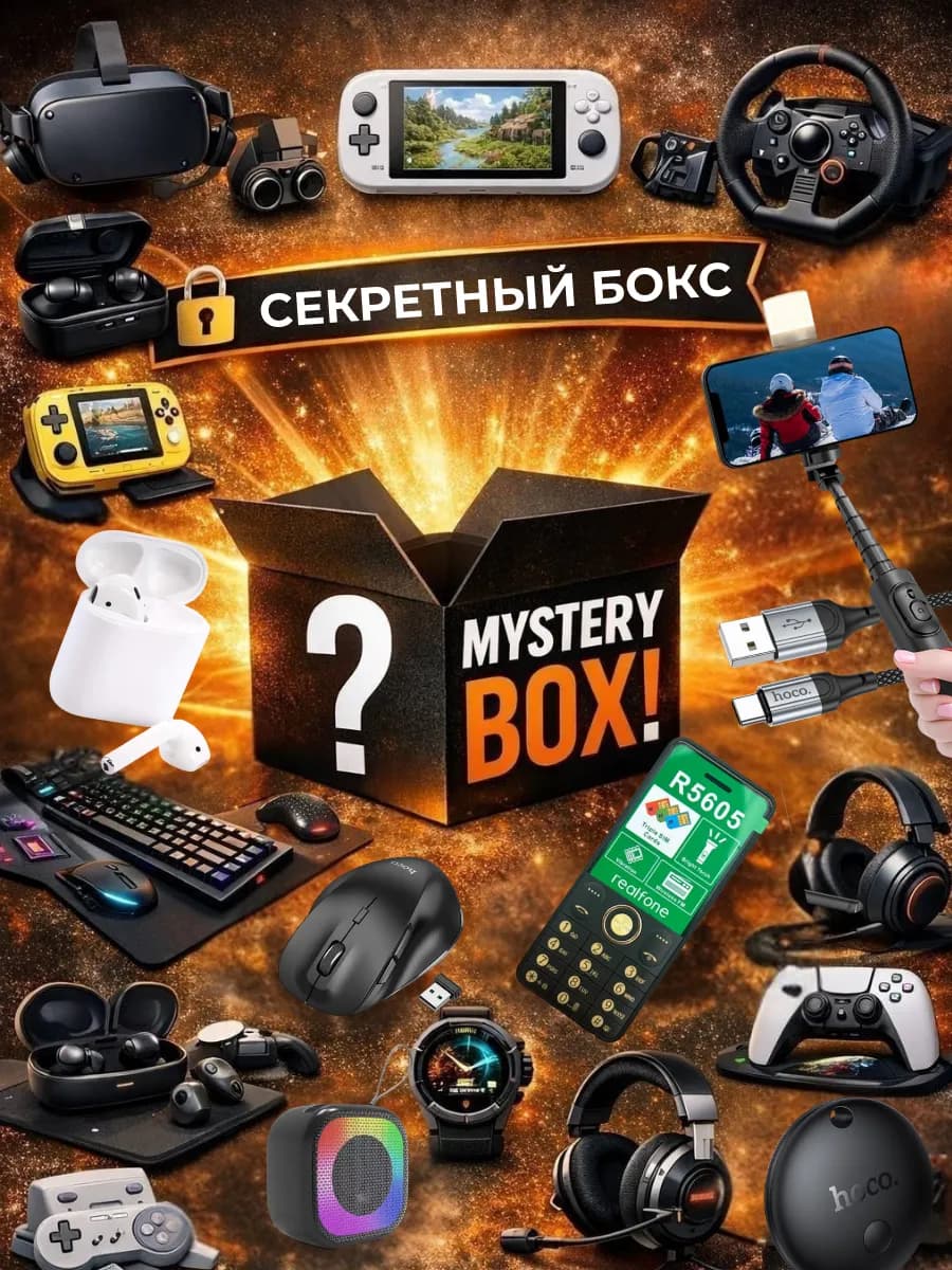 Секретный бокс с электроникой