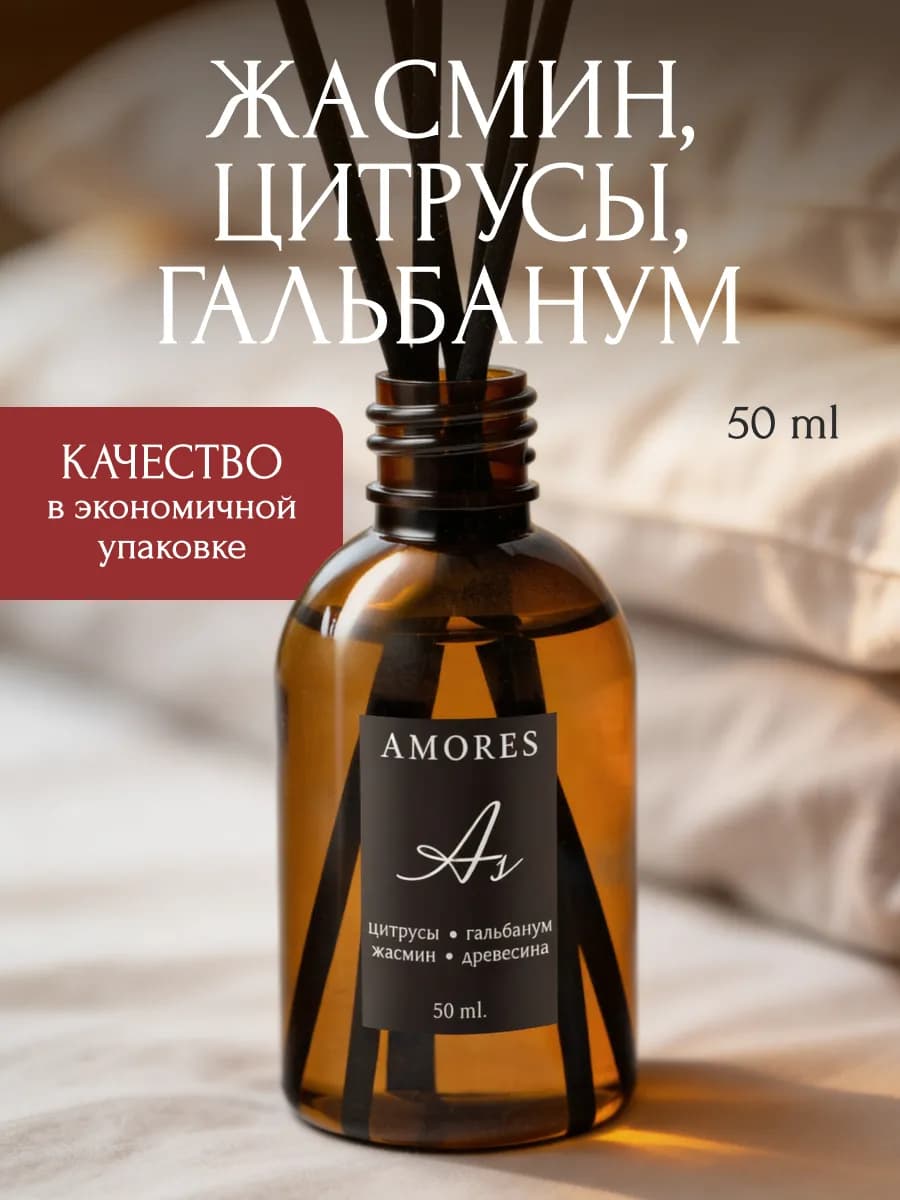 Диффузор для дома с палочками парфюмированный