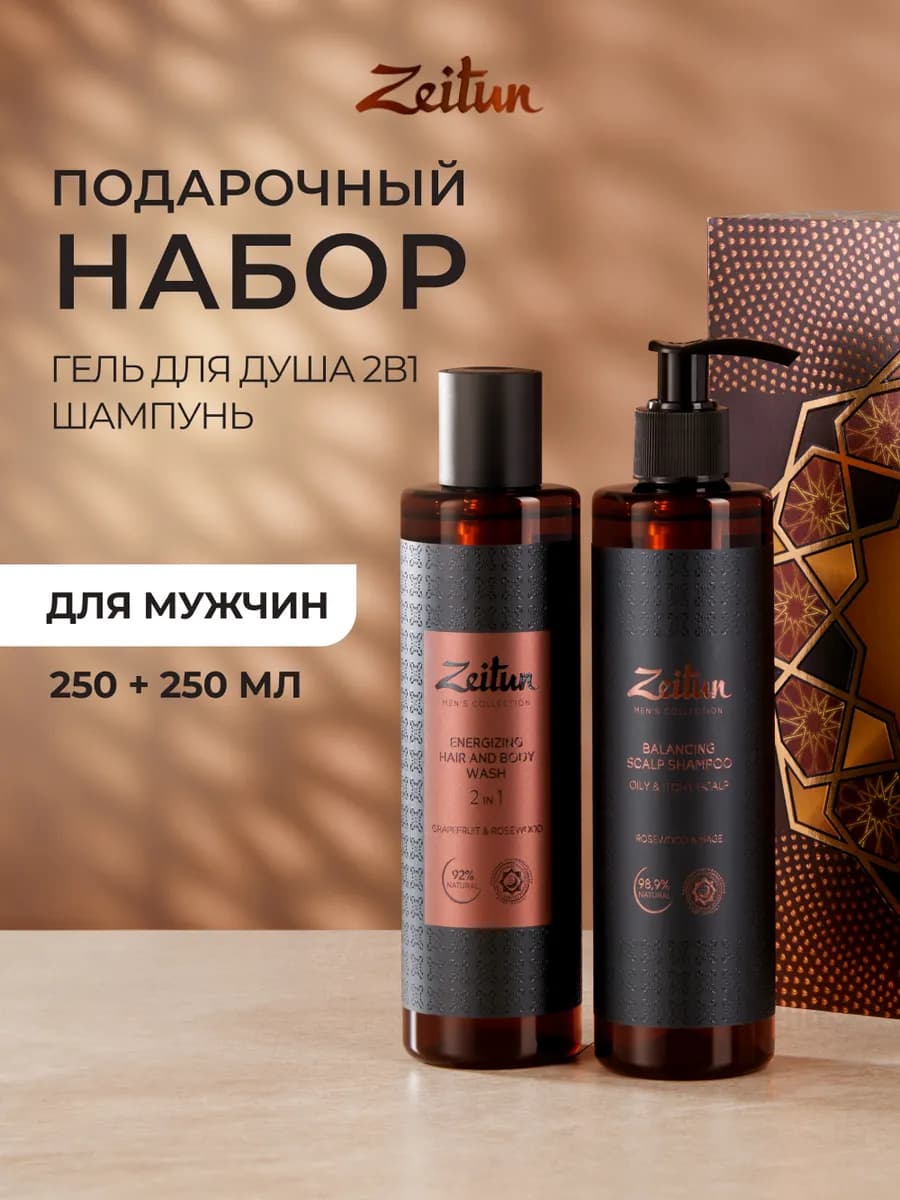Подарочный набор косметический для волос и тела
