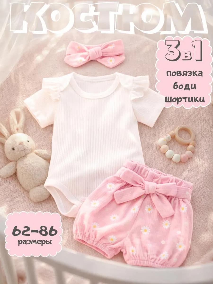 Костюм летний с шортами