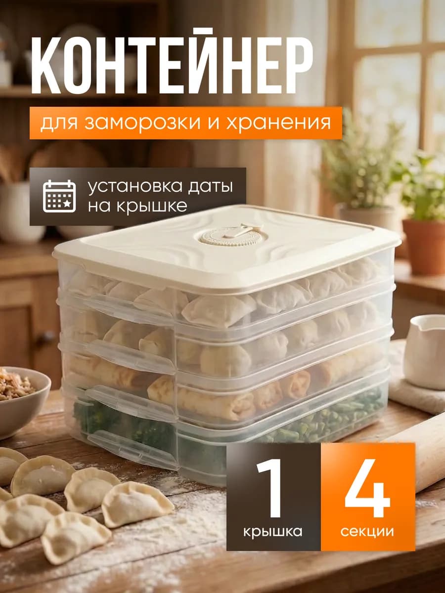 Контейнер для заморозки и хранения продуктов