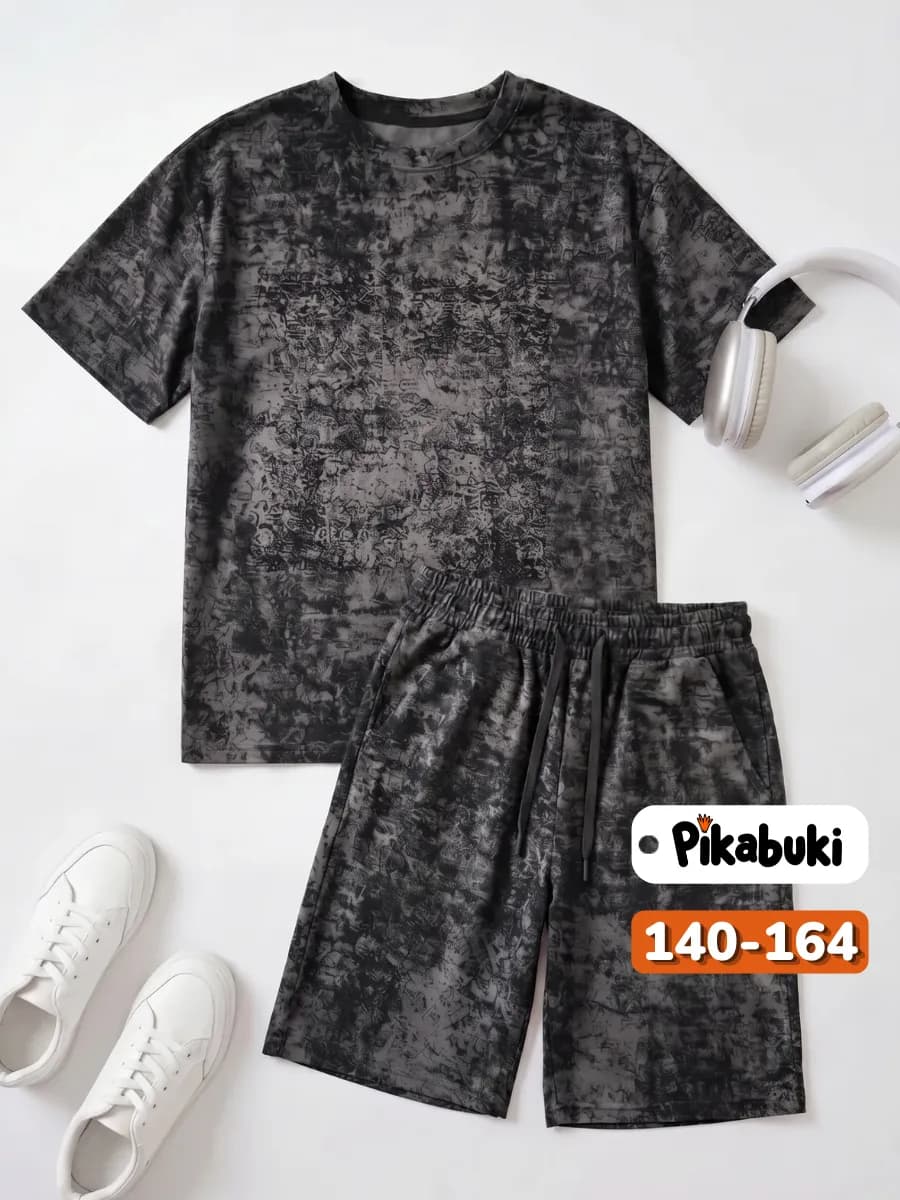 Костюм летний с шортами и футболкой подростковый