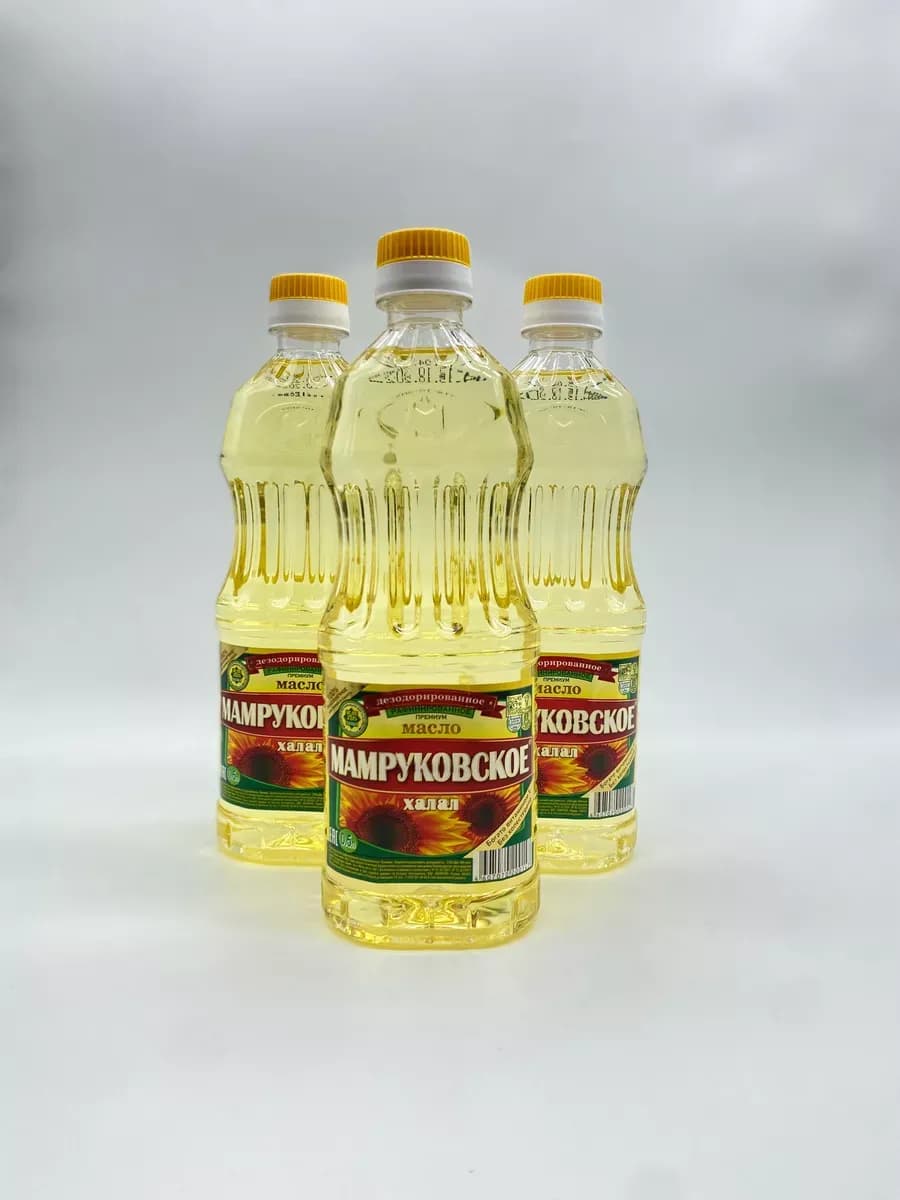 Масло подсолнечное "Мамруковское" 0,5л. (3 шт.)