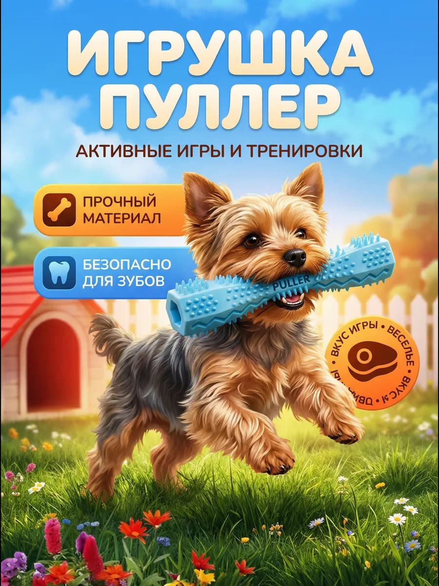 Игрушка для собак пуллер палка