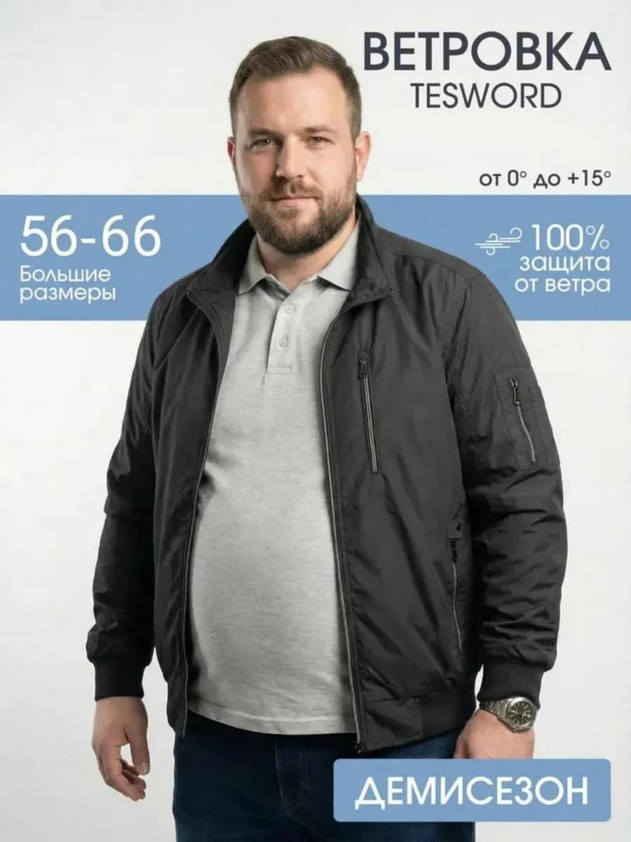 Ветровка классическая демисезонная