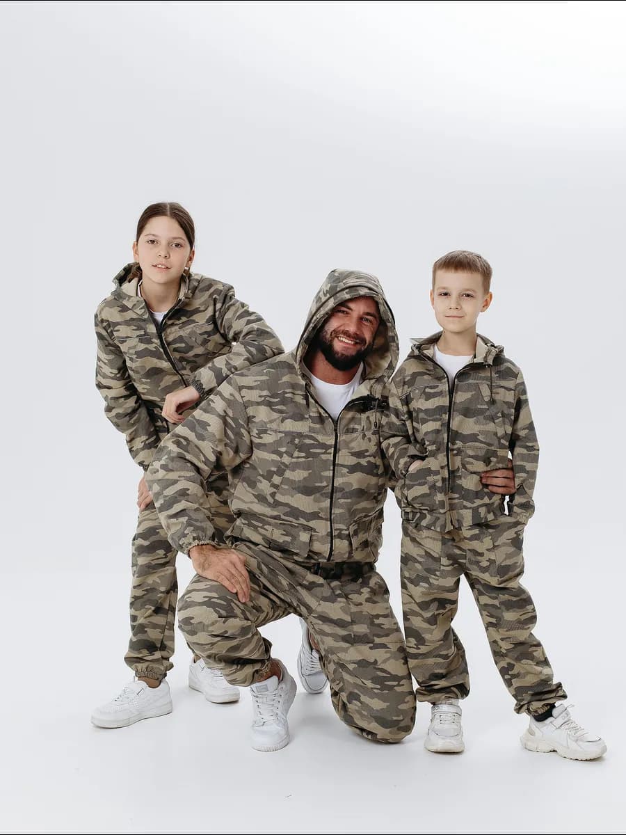 Костюм детский камуфляжный