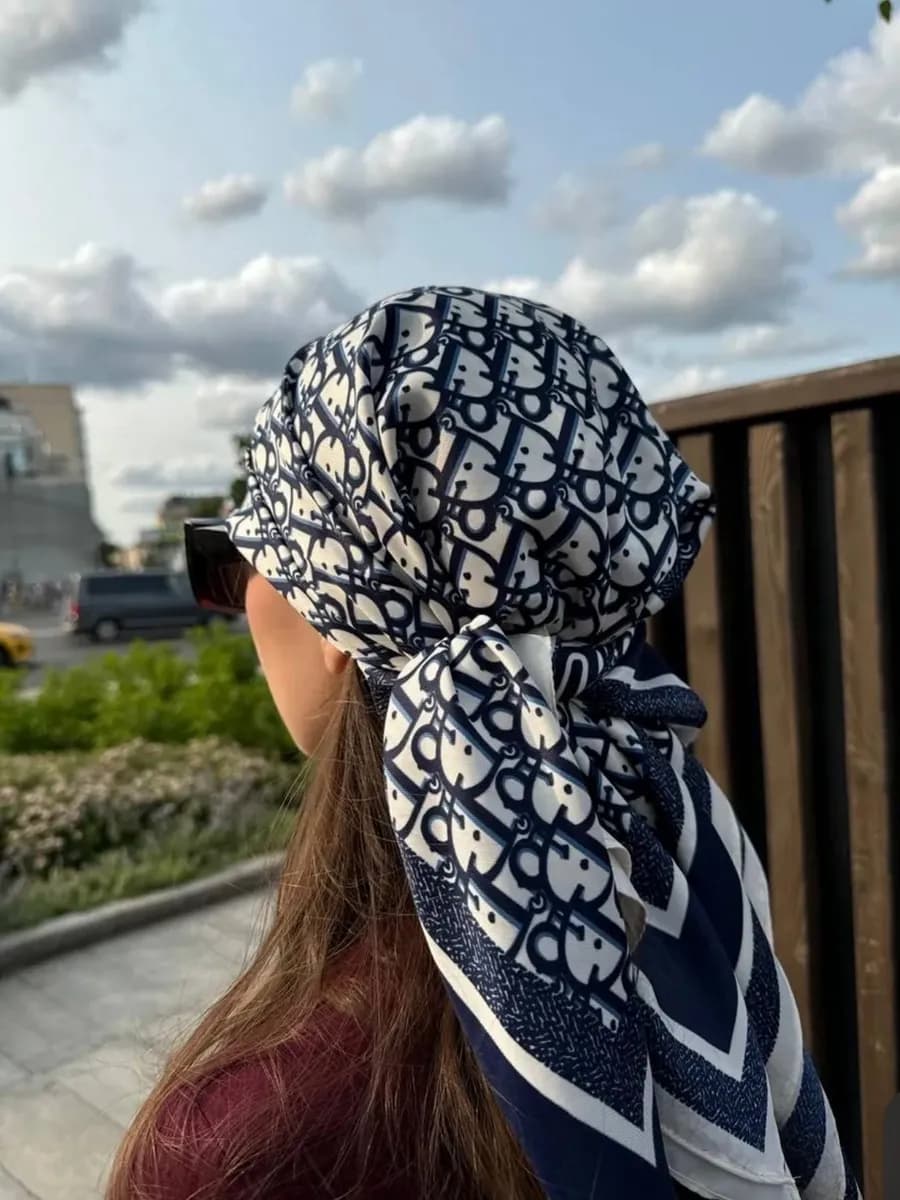 Платок косынка на бедро и на пояс. Бандана