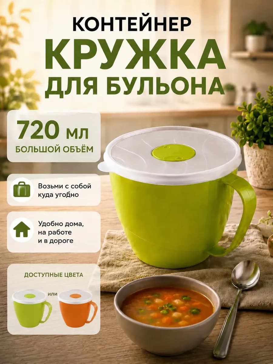 Контейнер-кружка для бульона